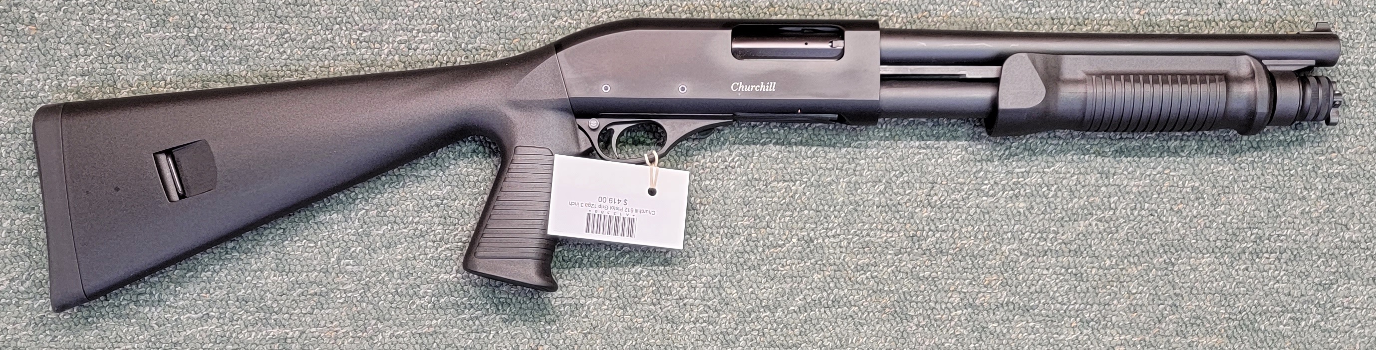 Churchill 612 Pistol Grip 12g 3" - Click Image to Close